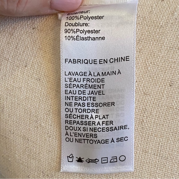 Sam Edelman Women’s Ruffle Mini Dress Soft Blue Size 14 - Picture 9 of 10